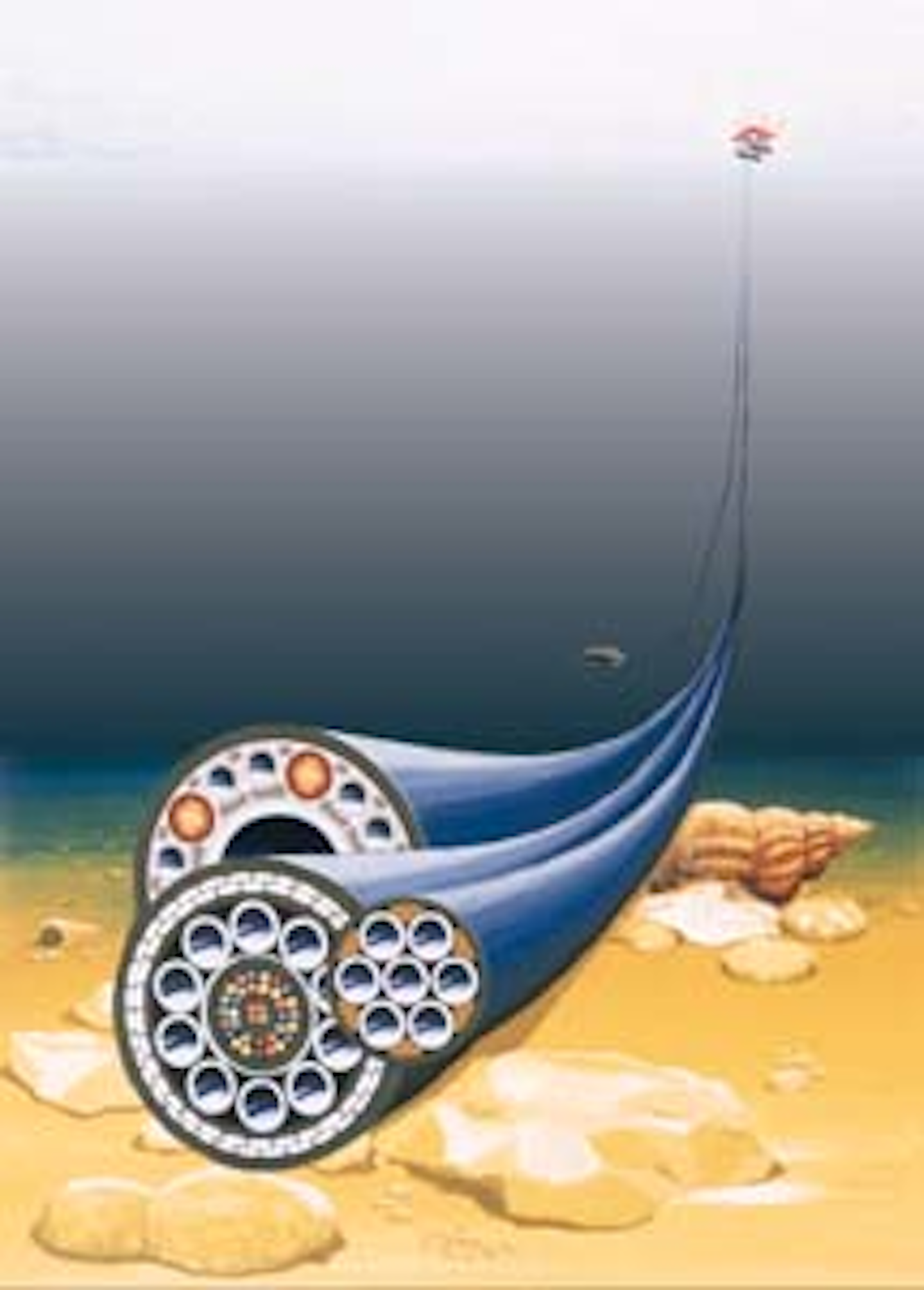 UMBILICALS Steel tube supplanting thermoplastic hose in all water