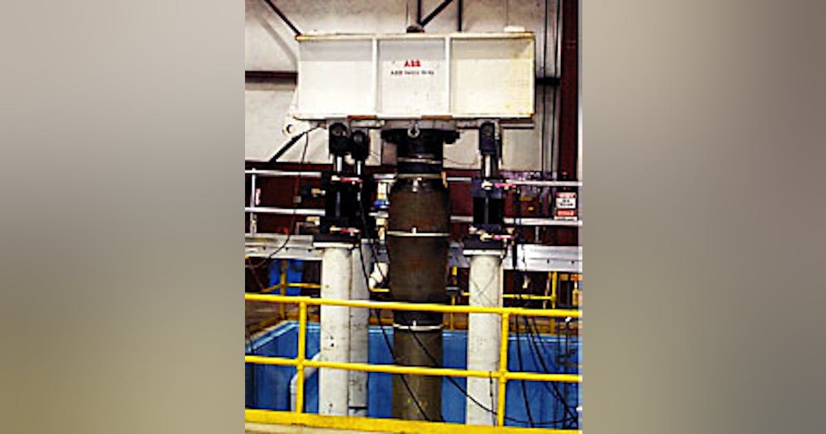 Composite production riser system in fatigue testing | Offshore Magazine