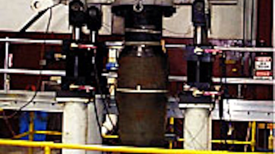 Composite production riser system in fatigue testing | Offshore