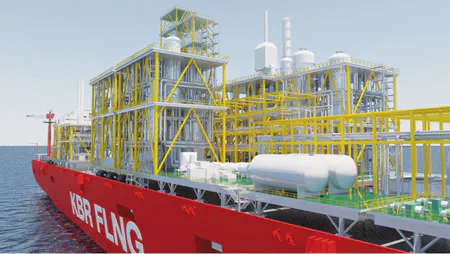 Flng Exploded View Study provides insight into optimal weight, size for FLNG vessels ...