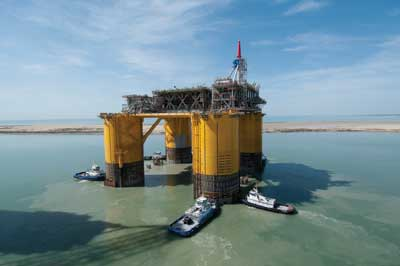 Shell Preps Olympus TLP For Mars B Installation | Offshore Magazine