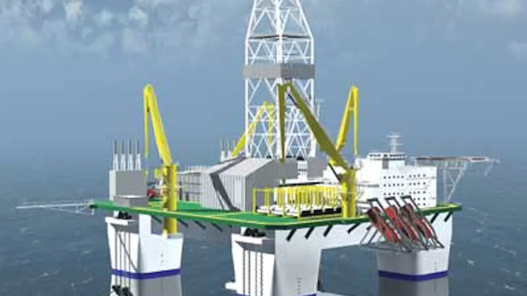 Gva Rig Design Upgraded semi offers improved motions, lower downtime | Offshore