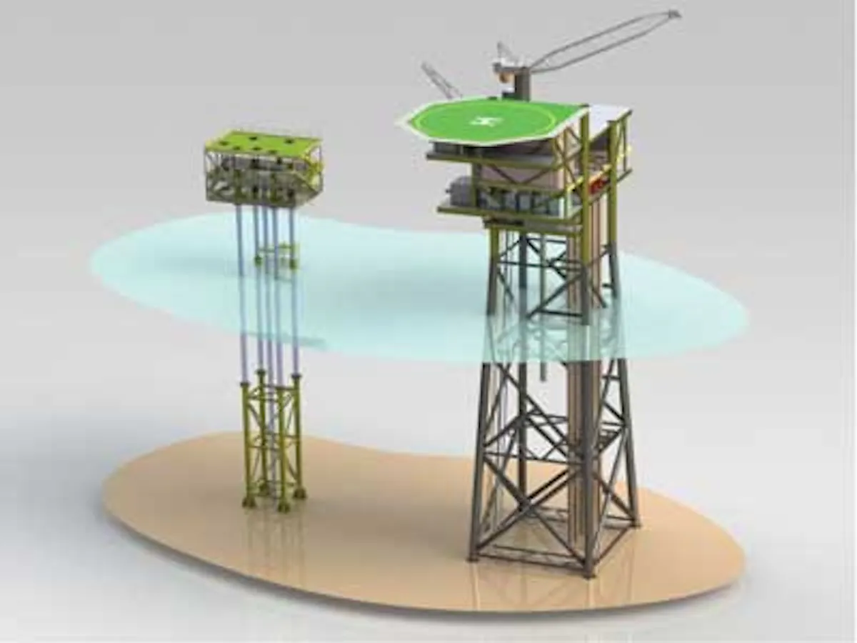 Offshore Marginal Development Minimum facilities platform provides alternative for marginal field ...
