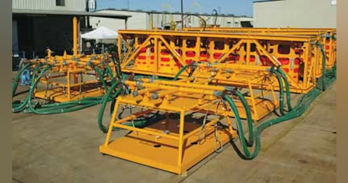 Subsurface Injection Tank Autonomous subsea fluid injection skid built by OceanWorks for MWCC ...