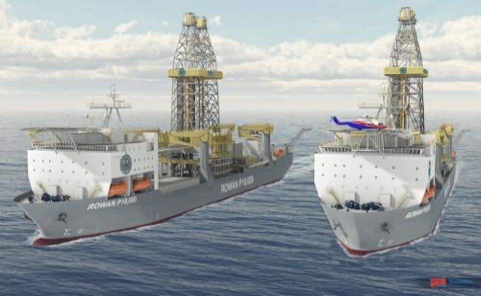 Rowan contracts to build two 12,000 ft drillships Offshore