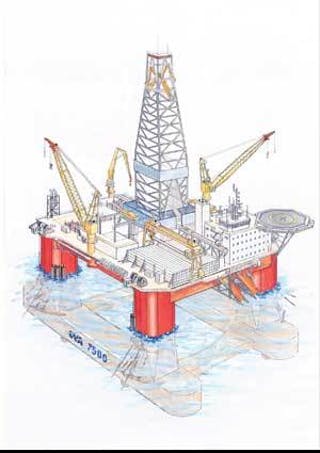 oil rig deck diagram