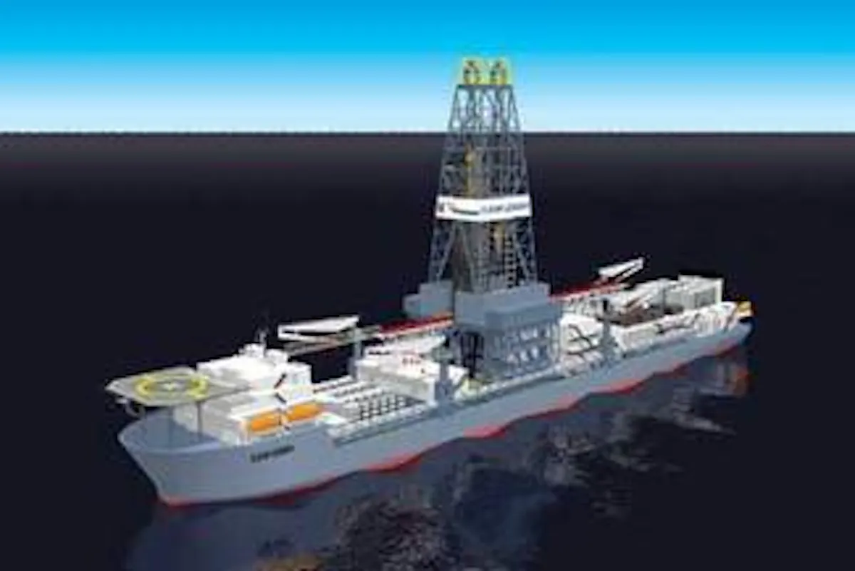 Drilling Rig Sloop New design drillship pushes operations depths to meet future needs ...