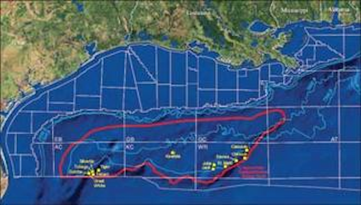 mississippi canyon block map Gulf Of Mexico Offshore mississippi canyon block map