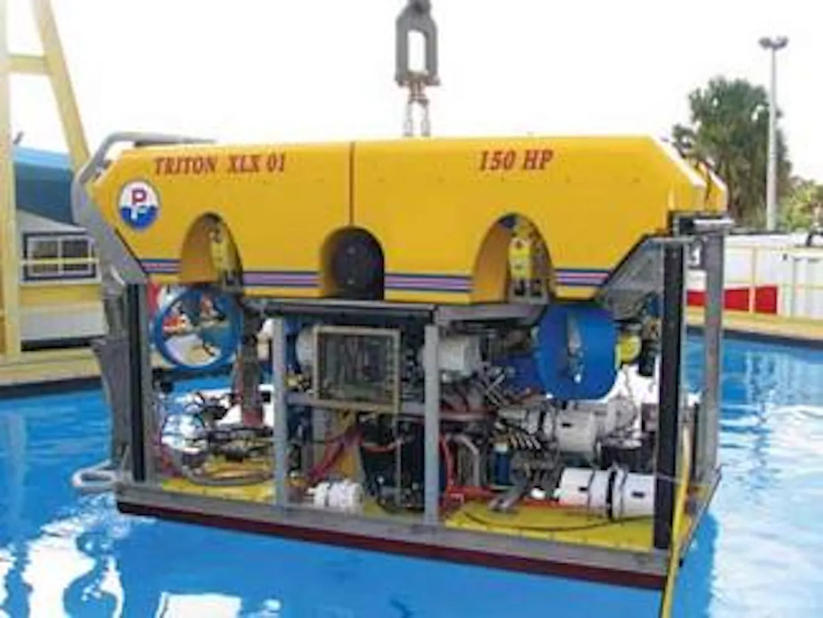 Metal Rov Rigging New work-class ROV already seeing heavy duty applications around the ...
