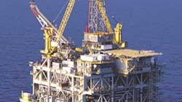 Offshore hook up procedure