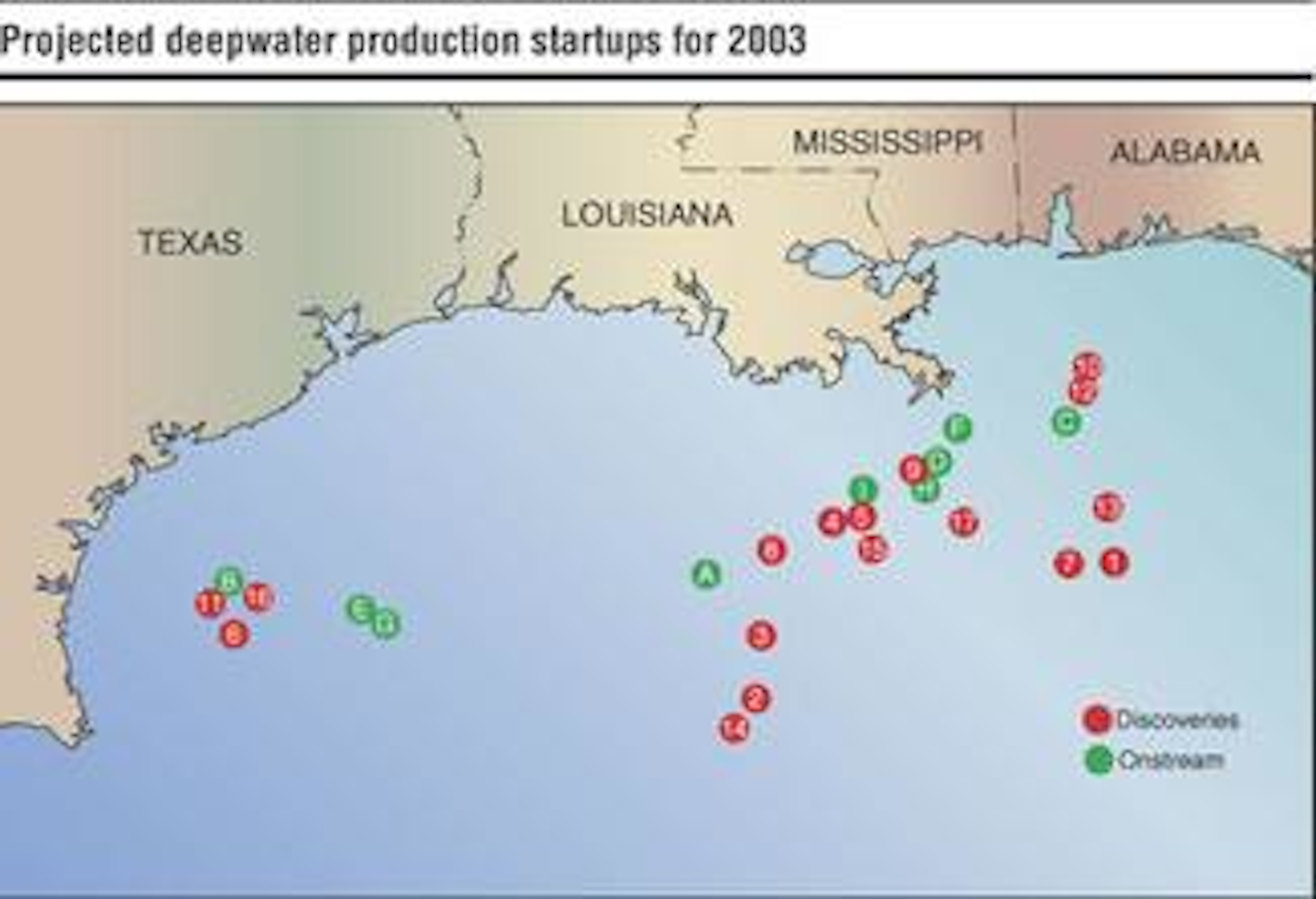2003 yields 17 deepwater GoM discoveries Offshore