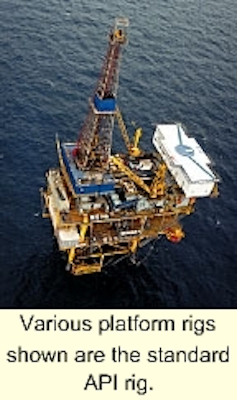 Offshore platform rigs adapting to weight-space restrictions for ...