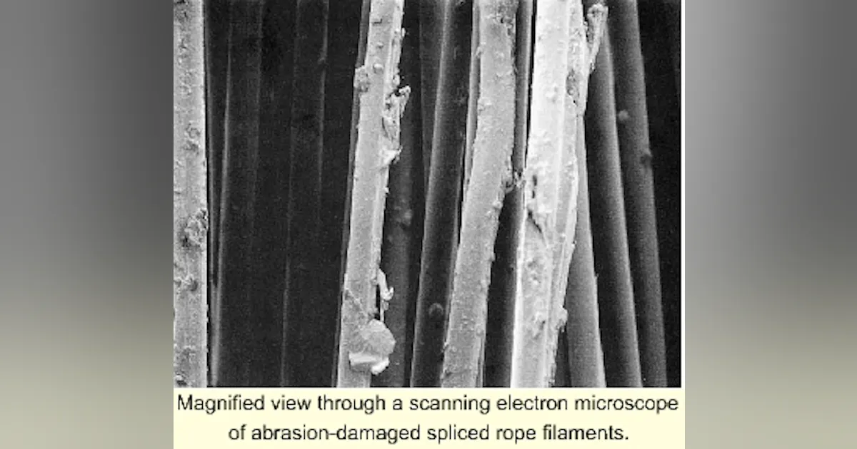 Microstructure Polymer Rope ULTRA-DEEP ENGINEERING: UK study simulating strains of long-term ...