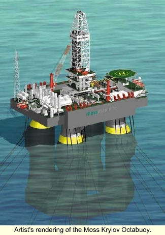 Drilling Rig Technology Semisubmersible Drilling Design Minimizes Heave Pitch And Roll Offshore