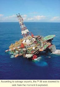 FLOATING PRODUCTION: Early post-mortem of P-36 sinking indicates variety of difficulties | Offshore