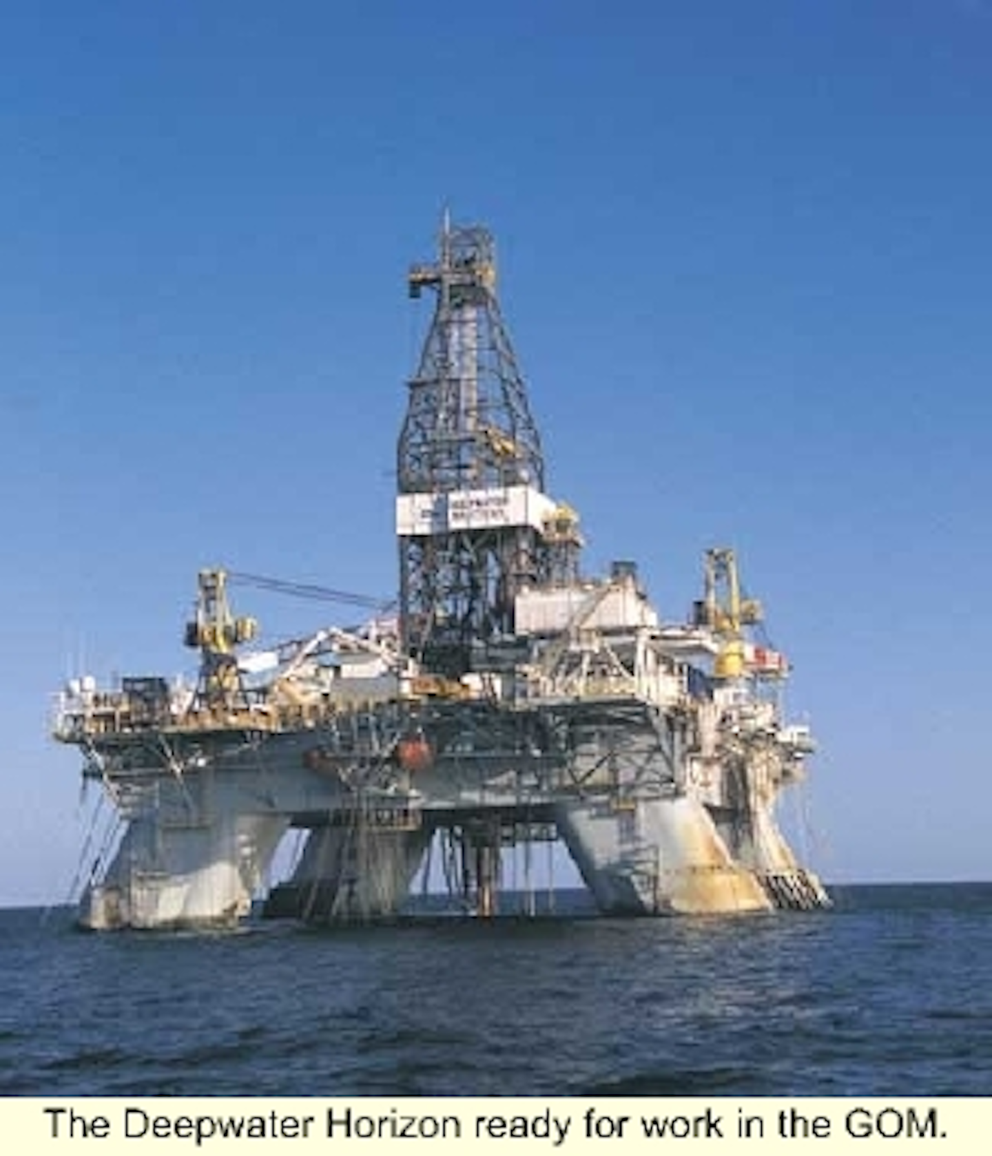Deepwater Horizon launched by TSF | Offshore