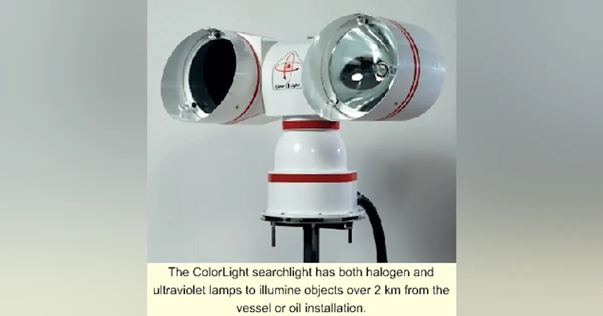 Searchlight Rescue SEARCHLIGHT DEVELOPMENT: UV searchlight enhances navigation, rescue ...