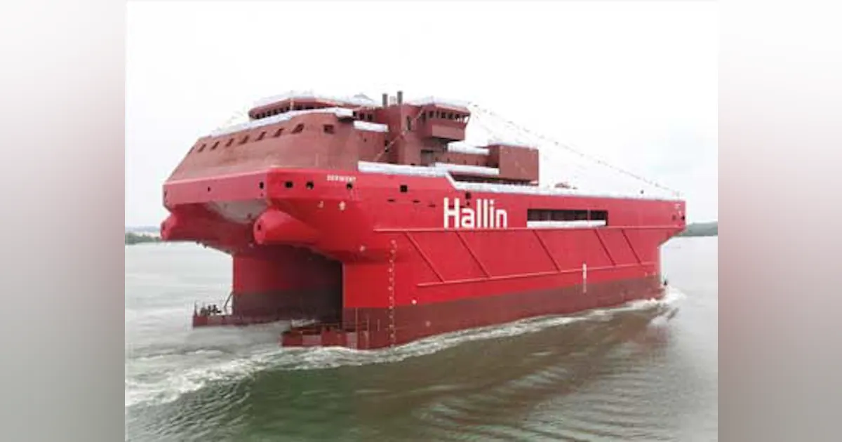 Mv Halim Hallin Marine launches first-in-class compact semisubmersible ...