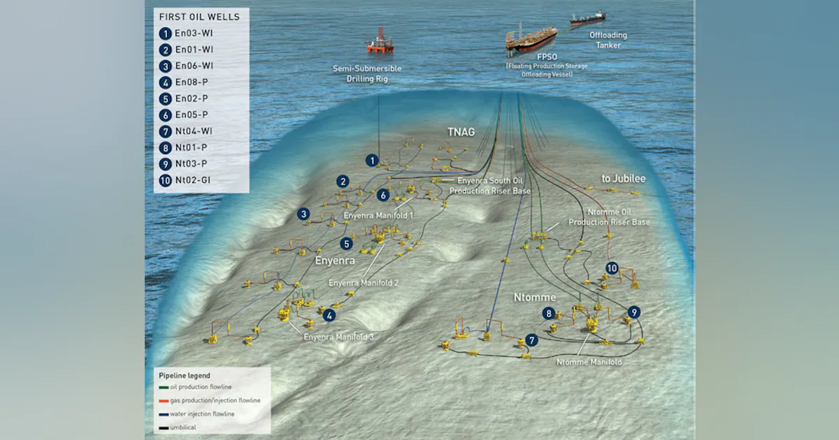 Deep Water Project Deepwater TEN project delivers first oil on time, within budget ...