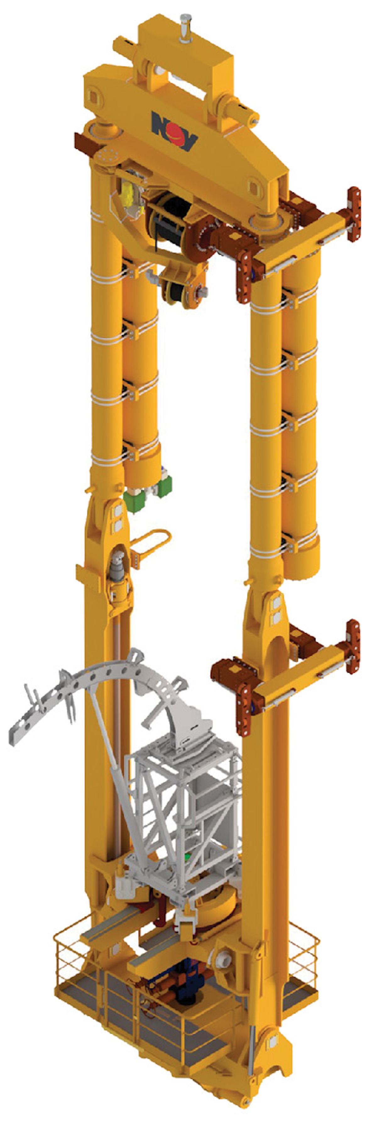 Compensated coiled tubing lift frame increases safety, flexibility