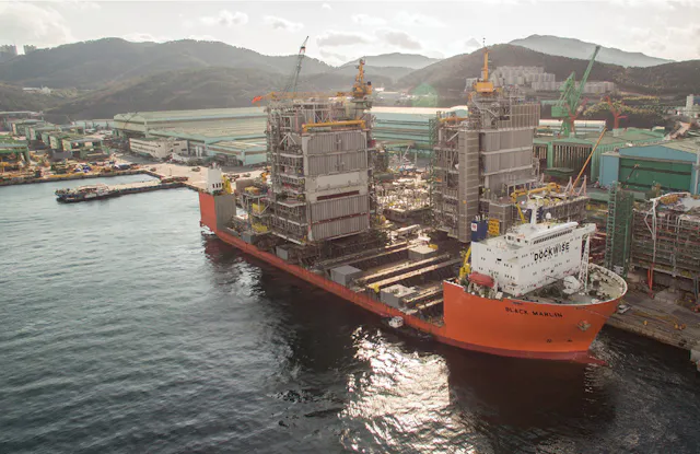 Martin Module Martin Linge modules weighed and loaded in three-month operation | Offshore