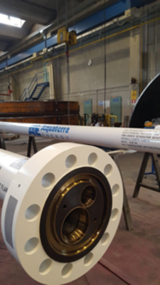 Dual bore crossover riser spool brings weight, pressure monitoring ...