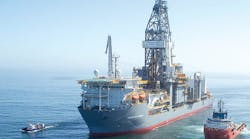 The Dover discovery was drilled by the Transocean Deepwater Poseidon ultra-deepwater drillship.