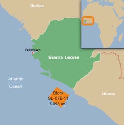 Anadarko Sierra Leone Jupiter-1 Anadarko Sierra Leone Jupiter-1