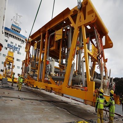 Aker Solutions subsea manifold