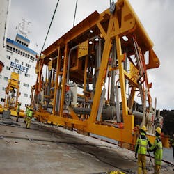 Aker Solutions subsea manifold Aker Solutions subsea manifold