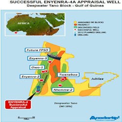 Anadarko Enyenra-4A offshore Ghana Anadarko Enyenra-4A offshore Ghana