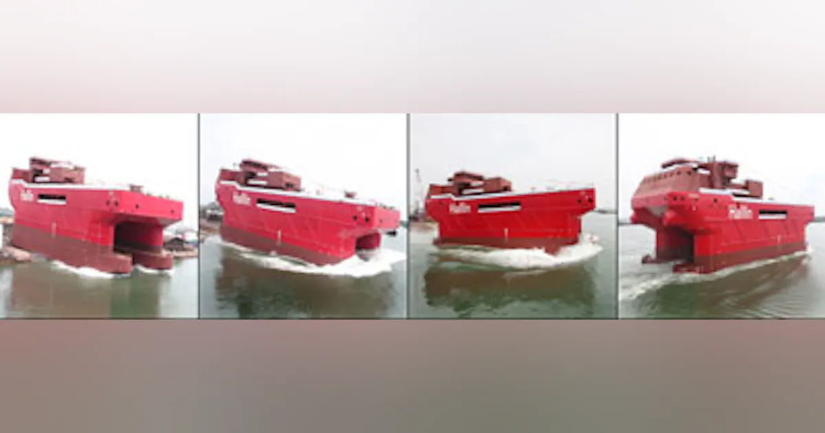 Css Derwent Hallin doing final fitting on CCS Derwent semisubmersible | Offshore ...