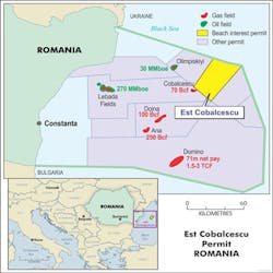 Est Cobalcescu offshore Romania
