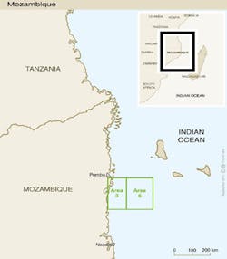 Total offshore Mozambique