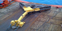 Ecosse Subsea Systems SCAR1 trenching tool Ecosse Subsea Systems SCAR1 trenching tool