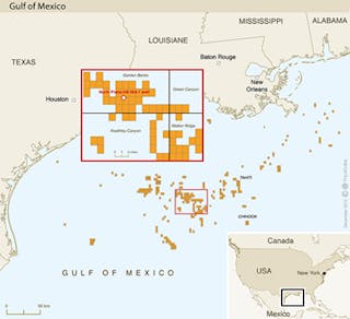North Platte oil discovery in the Gulf of Mexico