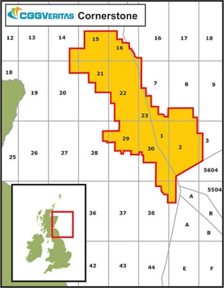 CGG's Cornerstone North Sea coverage