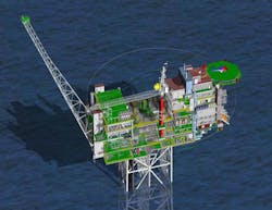 Ivar Aasen topsides Ivar Aasen topsides