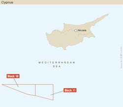 Total deepwater blocks offshore Cyprus Total deepwater blocks offshore Cyprus