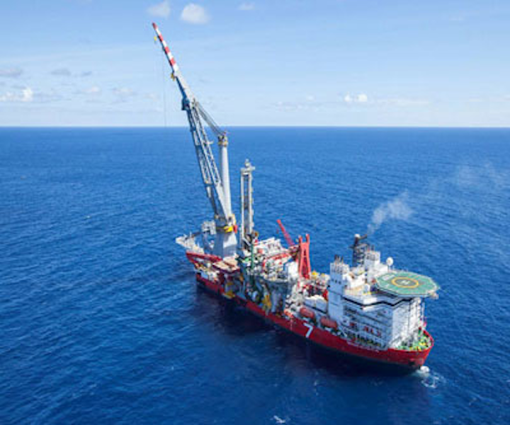 South Pars Phase 19 pipelay