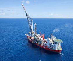 South Pars Phase 19 pipelay South Pars Phase 19 pipelay