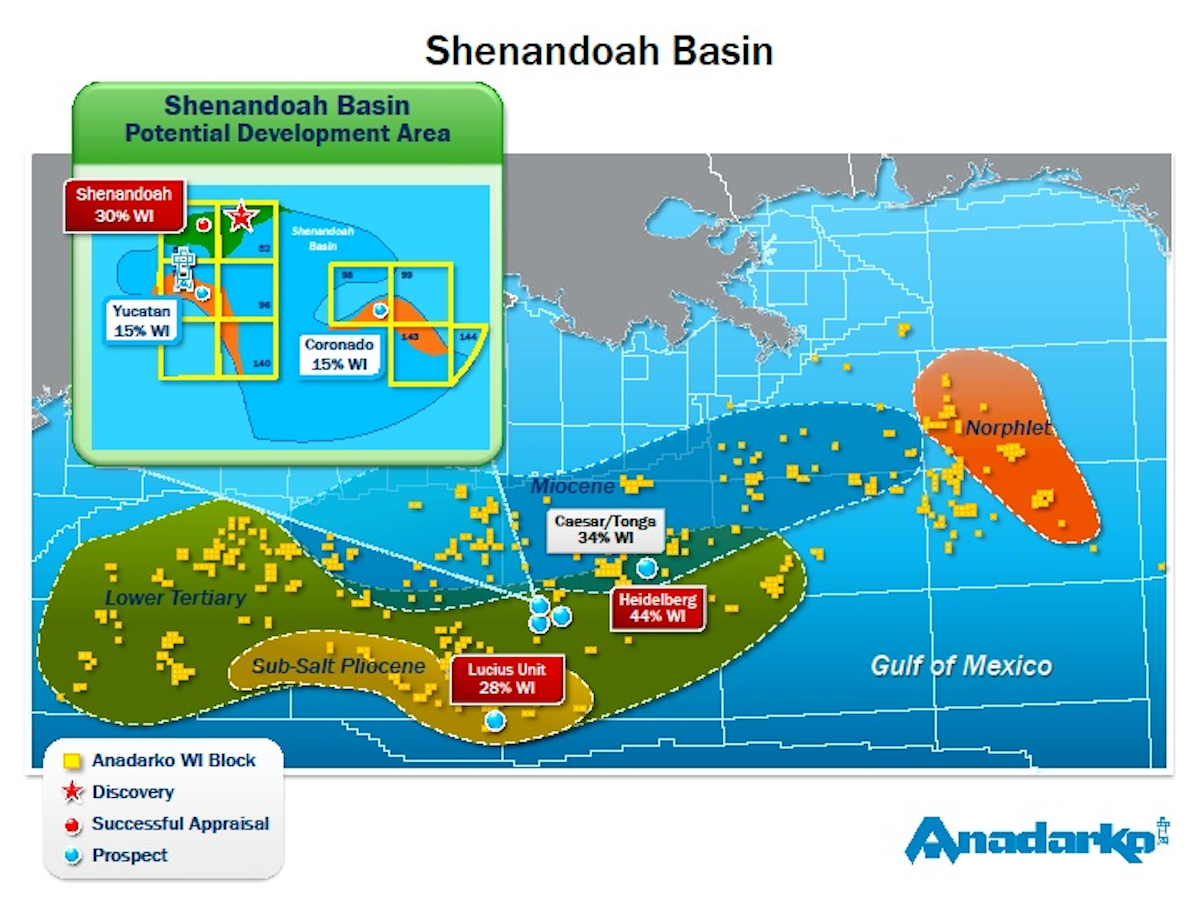 Lower Tertiary GoM appraisal well confirms Shenandoah oil 