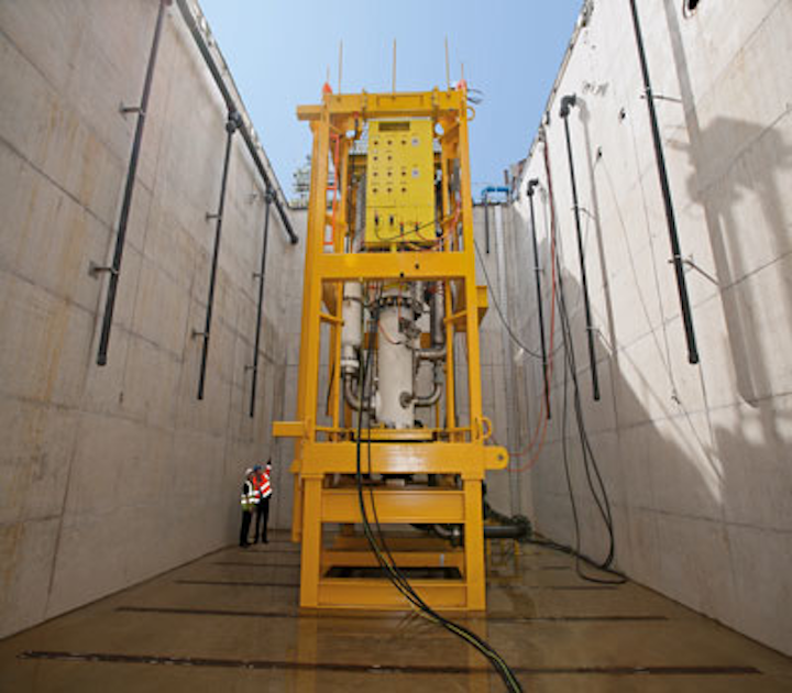 High-speed, helico-axial multi-phase subsea boosting system