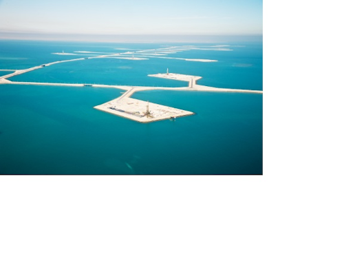 Manmade islands for Manifa Bay development