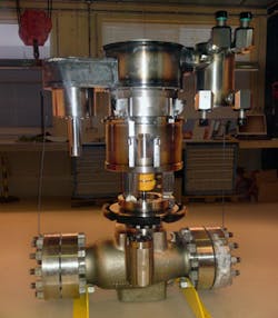 Mokveld subsea anti-surge control valve Mokveld subsea anti-surge control valve