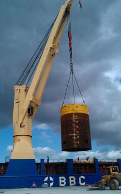 Bladt Industries Knarr suction anchors Bladt Industries Knarr suction anchors