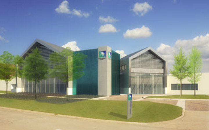 Artist rendering of the Saudi Aramco Houston Research Center