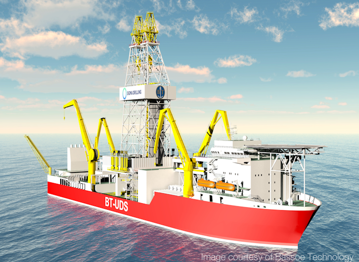 BT-UDS design drillship by Bassoe