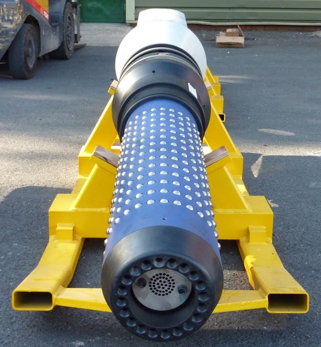 First Subsea Type III mooring connector for quick installation of deepwater moorings.