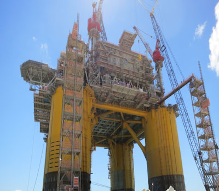 Olympus tension leg platform